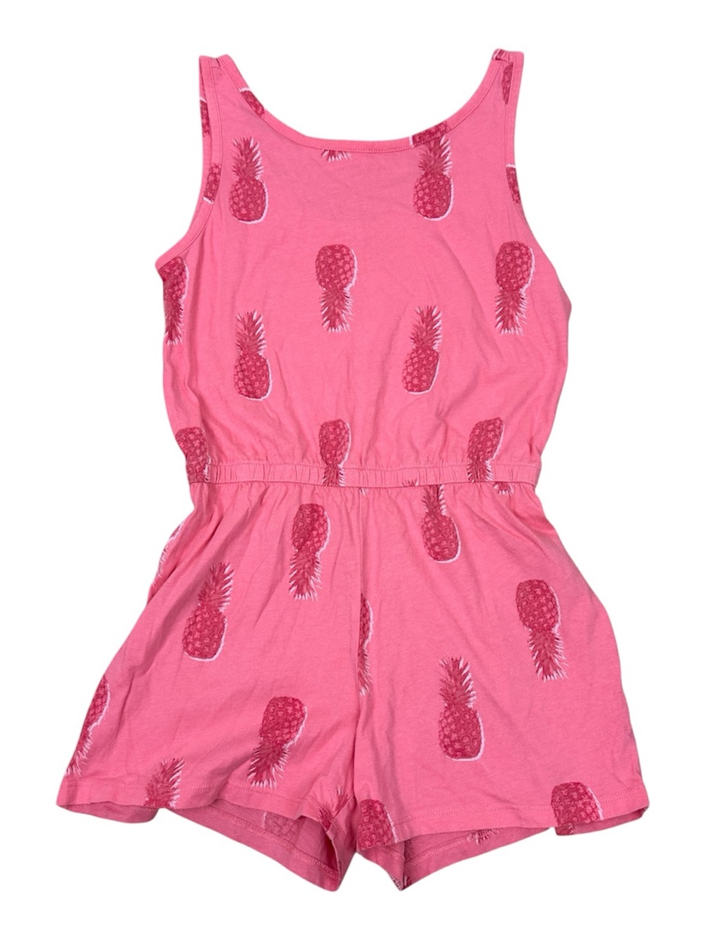Old Navy Pink Pineapple-Print Girls Romper